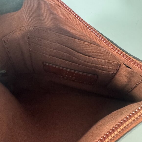 Frye Brown Leather Wristlet - Picture 10 of 15